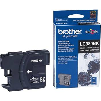 Brother Оригинален патрон Brother LC980, 300 страници/5%, Black (3015100035)