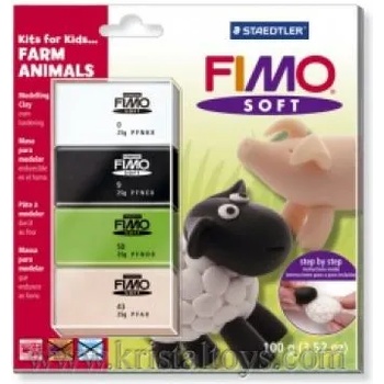 Image 1 of Комплект глина Fimo Soft Fimo Soft Farm 802433