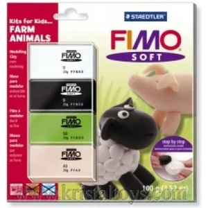  Комплект глина Fimo Soft Fimo Soft Farm 802433
