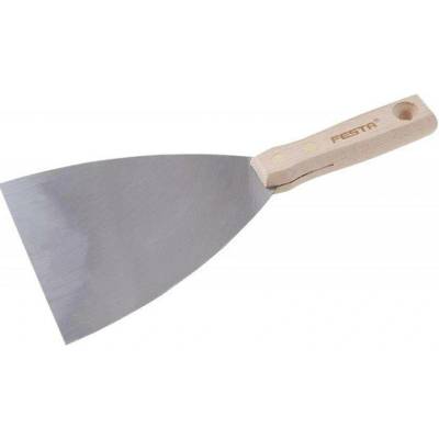 Špachtle 140mm ocel/dřevo FESTA