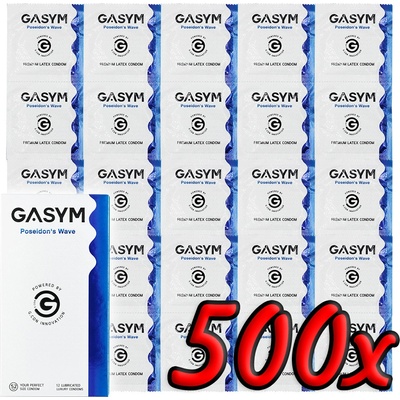 Gasym Poseidon's Wave Luxury Condoms 500 ks