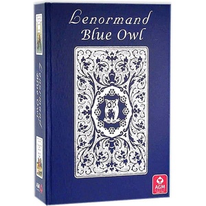 AGM Оригинални карти Ленорман Lenormand Blue Owl - Silver Premium Edition
