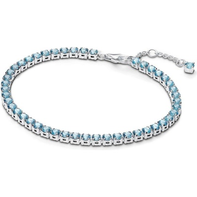 PANDORA Tenisový modrý náramek 591469c03