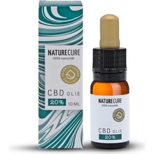 Nature Cure Plnospektrálny surový CBD olej 20% 10 ml 2000 mg