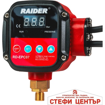 Raider Пресостат електронен 2.2kW 1/4" 80°C Digital RD-EPC07 (070194)