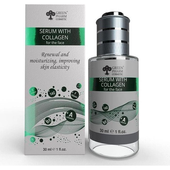 Green Pharm Cosmetic Ukraine Серум с колаген за лице 30мл. Green Pharm Cosmetic Serum With Collagen for the face
