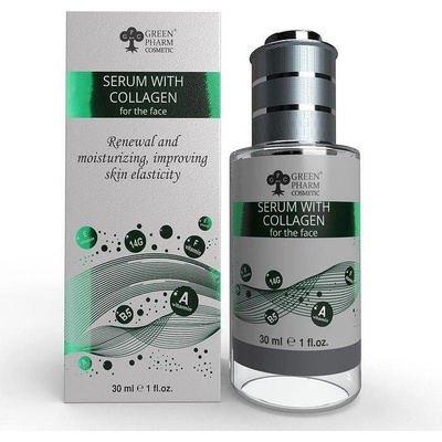 Green Pharm Cosmetic Ukraine Серум с колаген за лице 30мл. Green Pharm Cosmetic Serum With Collagen for the face