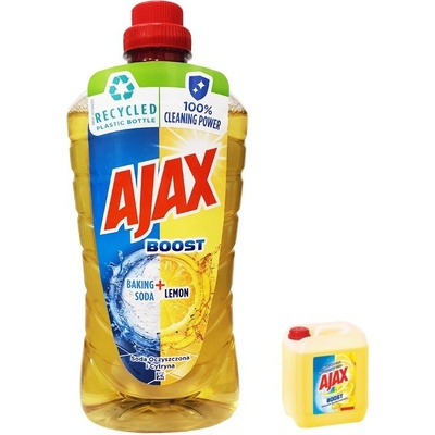 Ajax prípravok na podlahy Baking Soda Lemon s citrónovou vôňou 1 l