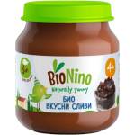 BioNino Био плодово пюре BioNino - Сливи, 4 м+, 120 g (BN2195) - ozone