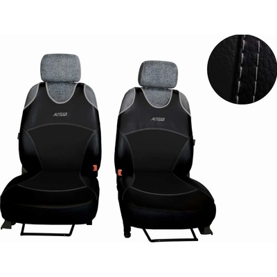 Autopoťah Pok-Ter Autotričká Leather look Activ Sport čierne B