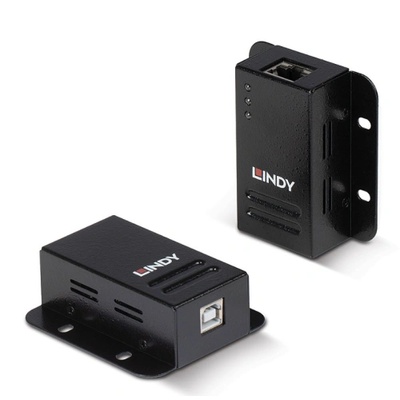 Lindy Удължител Lindy USB 2.0 Cat. 6 50 м, захранване през RJ45 42680 (42680)