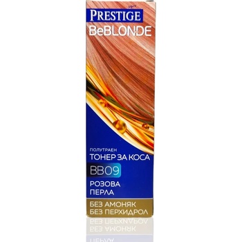 Image 1 of Prestige полутраен тонер за коса, bb09, Розова перла, 100мл