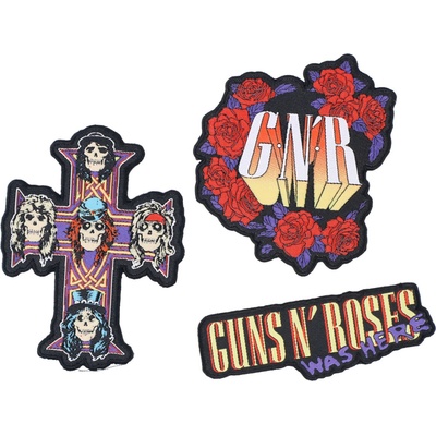 nášivka (set 3 ks) Guns N' Roses - SETP18