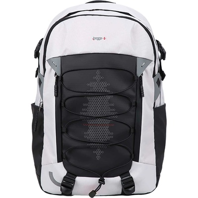 Baggo Batoh FLEX černá bílá