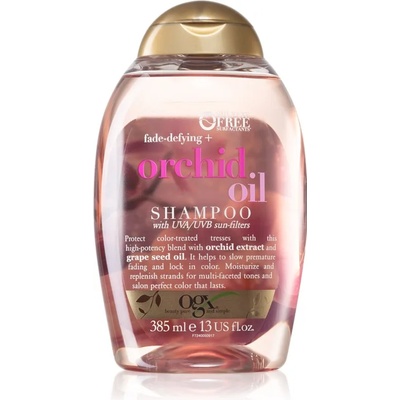 OGX Orchid Oil защитен шампоан за боядисана коса 385ml