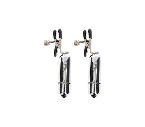 Taboom Adjustable Vibrating Clamps Silver