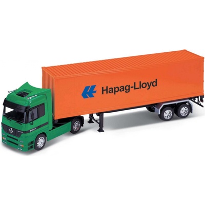 Welly Tahač s přívěsem Mercedes-Benz Actros 1:32