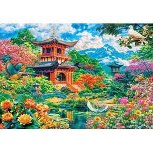 Castorland - Puzzle Spring Garden of Harmony - 1 000 piese