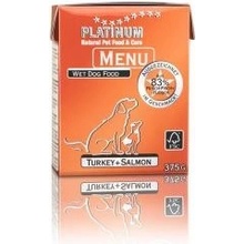 Platinum Natural Menu Adult Turkey & Salmon 375 g