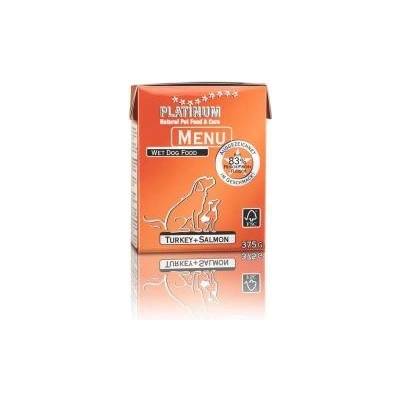 Platinum Natural Menu Adult Turkey & Salmon 375 g – Zbozi.Blesk.cz