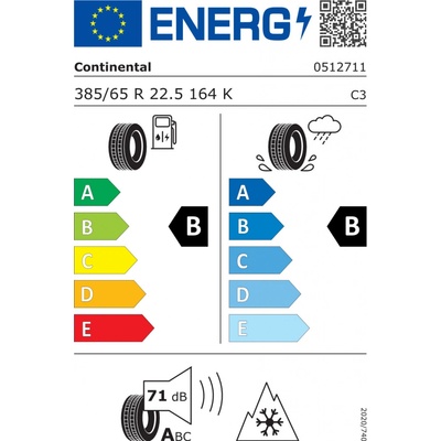 Continental EcoRegional HS3 385/65 R22.5 164K – Zbozi.Blesk.cz