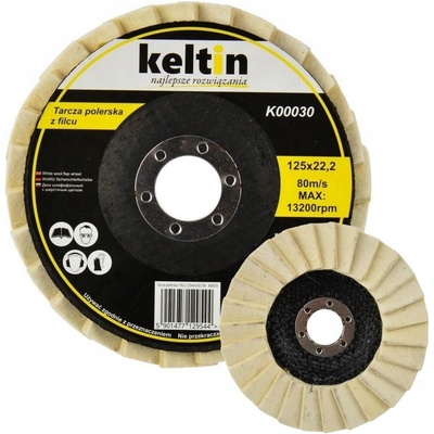 Keltin Brúsny kotúč na kov z netkanej textílie 125 mm K00030