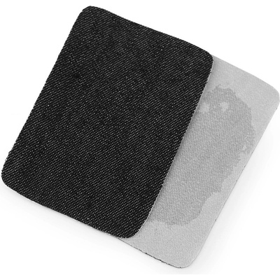 Nažehlovací záplaty riflové 5,3x7,9 cm Varianta: 7 černá, Balení: 2 ks