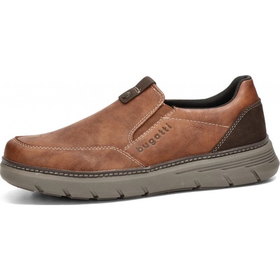 Bugatti pánské každodenní polobotky hnědé – Zboží Mobilmania