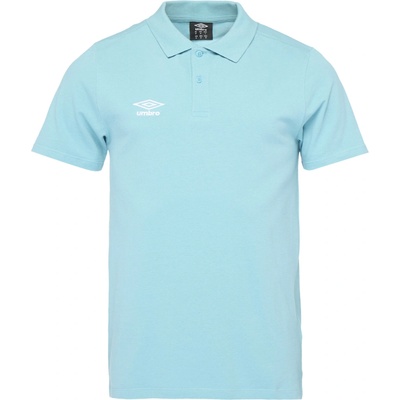 Umbro pique polo svetlomodré biele