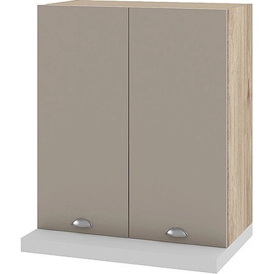 ИРИМ Горен кухненски шкаф за аспиратор Сити АРФ-Капучино мат-11-13 60 см