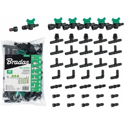 Roto Комплект аксесоари за капково напояване за Ф 16mm х 42 части