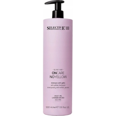 Selective OnCare NoYellow šampon ochlazuje barvu vlasů blond 1000 ml