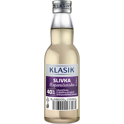 St. Nicolaus Kopaničiarska Slivka MINI 40% 0,04 l (čistá fľaša)