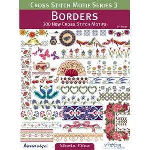 Borders: 300 New Cross Stitch Motifs | Maria Diaz (2016)