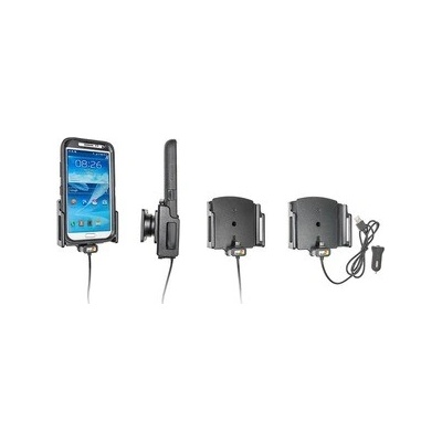 Brodit držák do auta nastavitelný s microUSB a nabíjením z cig. zapalovače/USB š.75-89 mm, tl. 12-16 521630