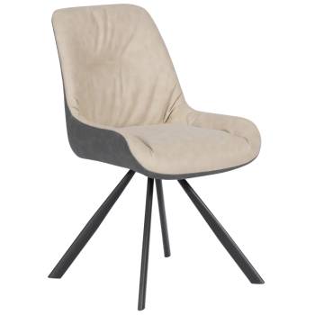 Image 1 of Carmen Трапезен стол frome - крем sf 2 (3532009)