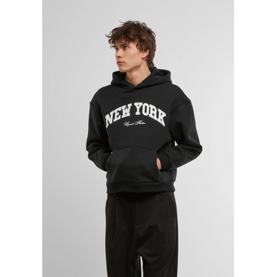 Mister Tee New York Collage Fluffy Hoody black XXLUB-MT3629-00007 - Черен, размер S