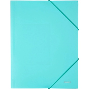 Папка PP с ластик A4 Axent Pastelini Морскосин (A4)