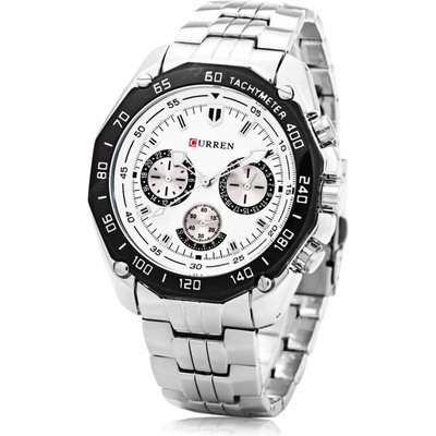 Curren Мъжки часовник Curren Classics, бял