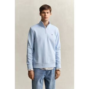 Gant Блуза Gant Shield Half-Zip Sweatshirt - Fresh Blue 457