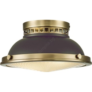Elstead Lighting Hinkley HK-AMELIA-F-M-RB - Плафон AMELIA 2xE27/40W/230V черен/бронзов (ED0677)