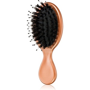 BrushArt Hair Boar bristle paddle hairbrush Четка за коса с косми от глиган Travel