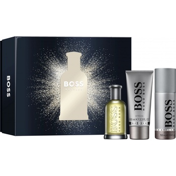 Hugo Boss Boss Bottled EDT 100 ml + sprchový gel 100 ml + deodorant sprej 150 ml dárková sada