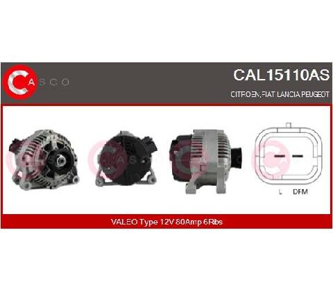 CASCO Alternátor CAL15110AS