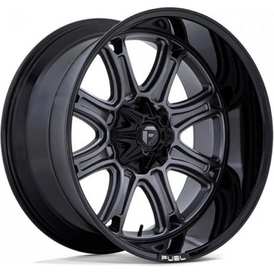Fuel darkSTAR 9x22 BLANK ET1 matte gunmetal with black lip