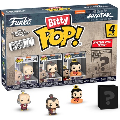 Funko Комплект мини фигури Funko Bitty POP! Animation: Avatar: The Last Airbender - 4-Pack (Series 3) (091850)