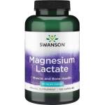 Swanson Magnesium Lactate, 84 mg, 120 капсули, Swanson (SW1525)