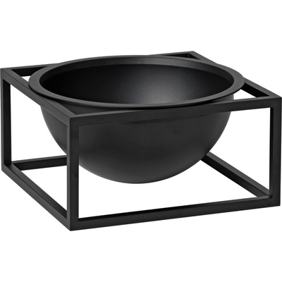 Audo Copenhagen Купичка Kubus centerpiece ниска 7 см черна (71068-000516)