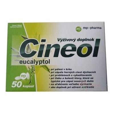 mp cineol 100 mg 50 kapslí