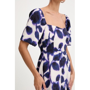 Morgan Рокля Morgan в тъмносиньо среднодълга разкроена RYAO. F (RYAO.F)